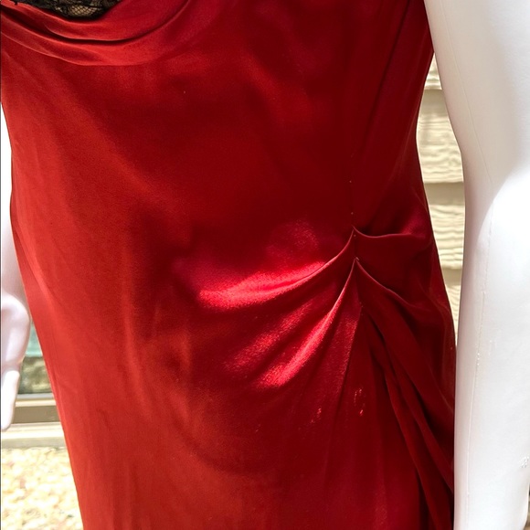 Vera Wang Gilded Age Red Gown sz4 - Picture 12 of 16